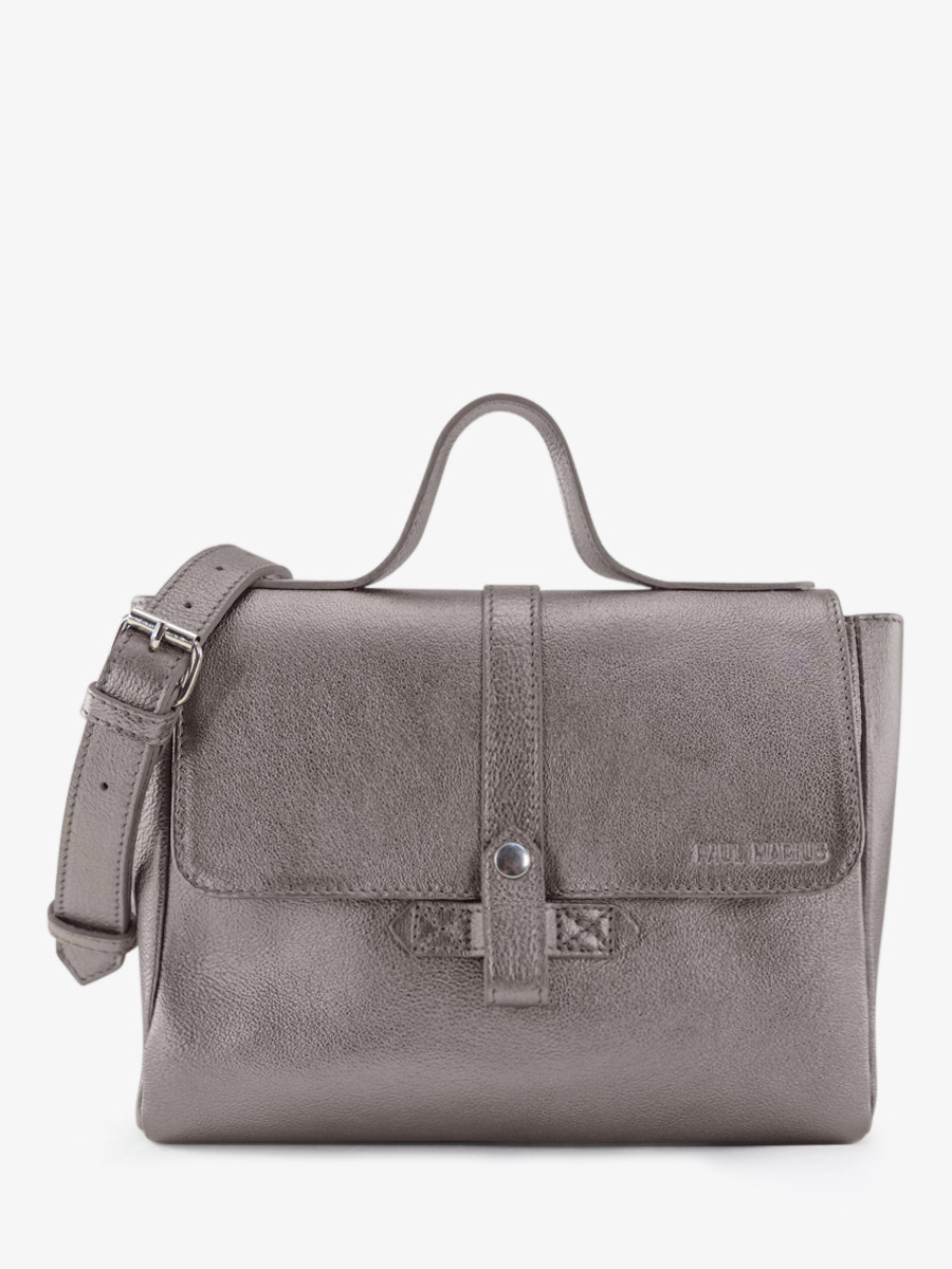 photo-vue-face-sac-bandouliere-cuir-argente-lecorneille-acier-paul-marius-w23-gm