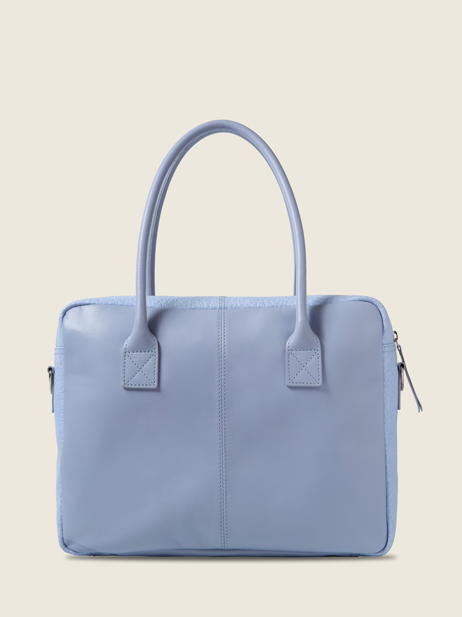 Sac à main en cuir violet LeDandy - Lavande vue interieure