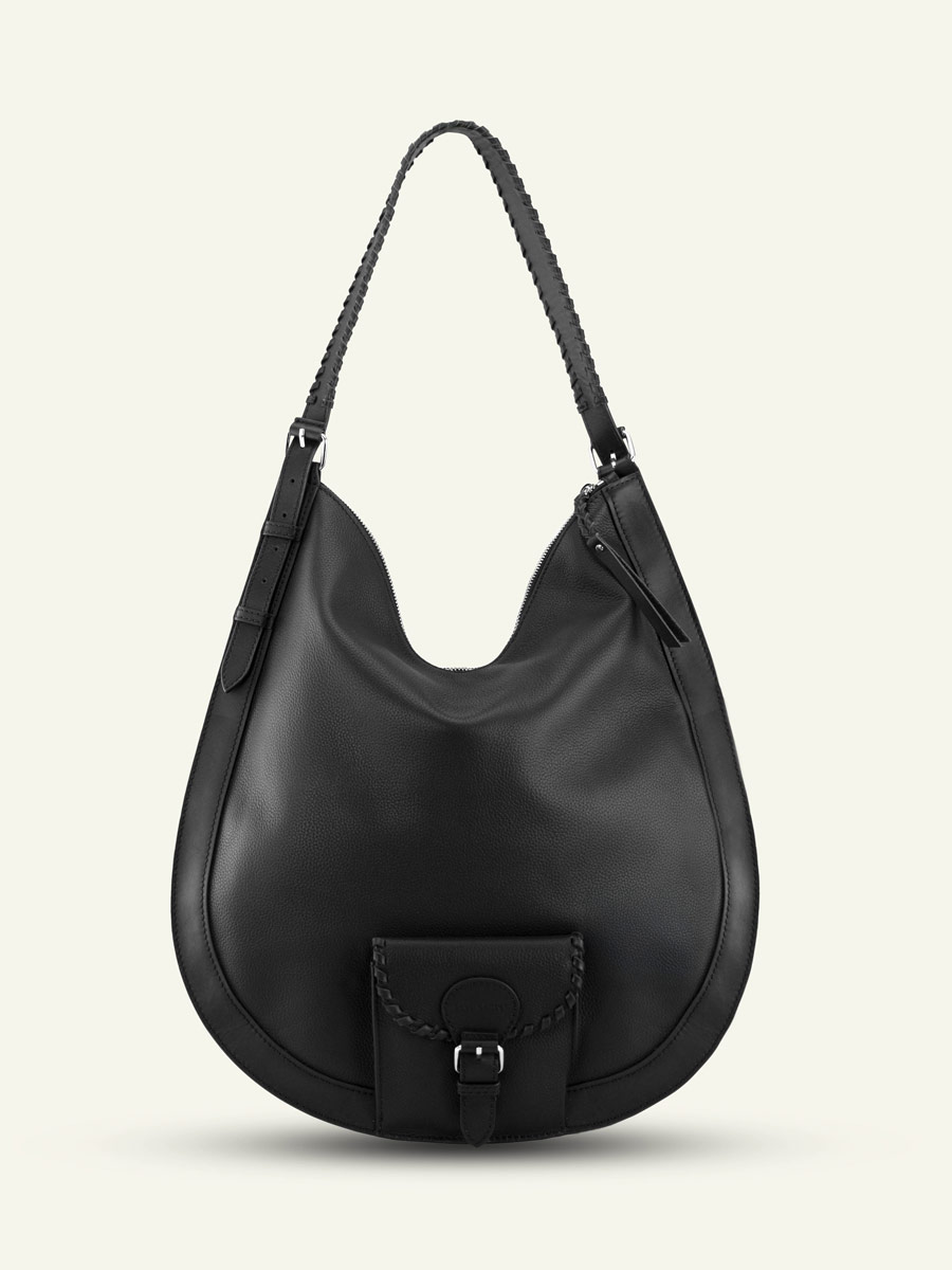 sac-cuir-femme-lehobo-xl-noir-vue-face