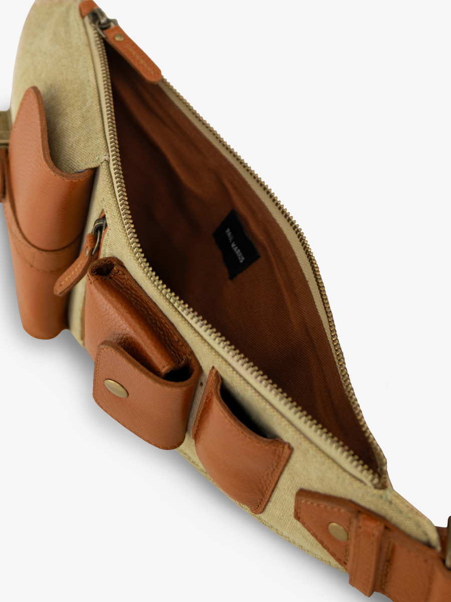 sac-bandouliere-cuir-marron-vert-leholster-cognac-toile-kaki-vue-interieure-w62-oco-gc