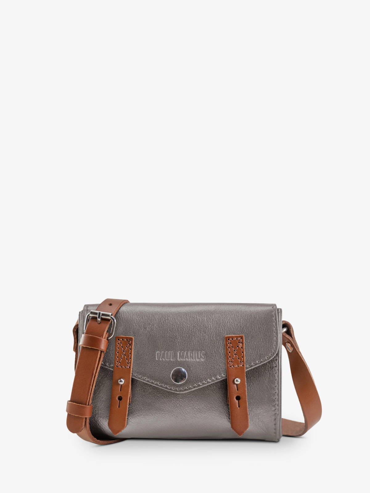 photo-vue-face-sac-bandouliere-cuir-argente-lindispensable-acier-paul-marius-w08-gm