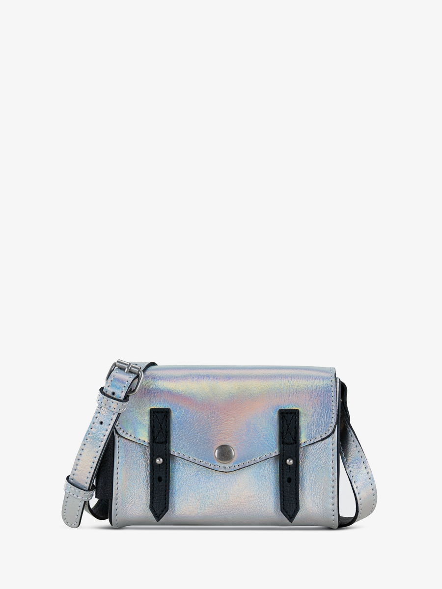sac-bandouliere-lemini-indispensable-givre-holographique-noir-vue-cote-w08s-giv