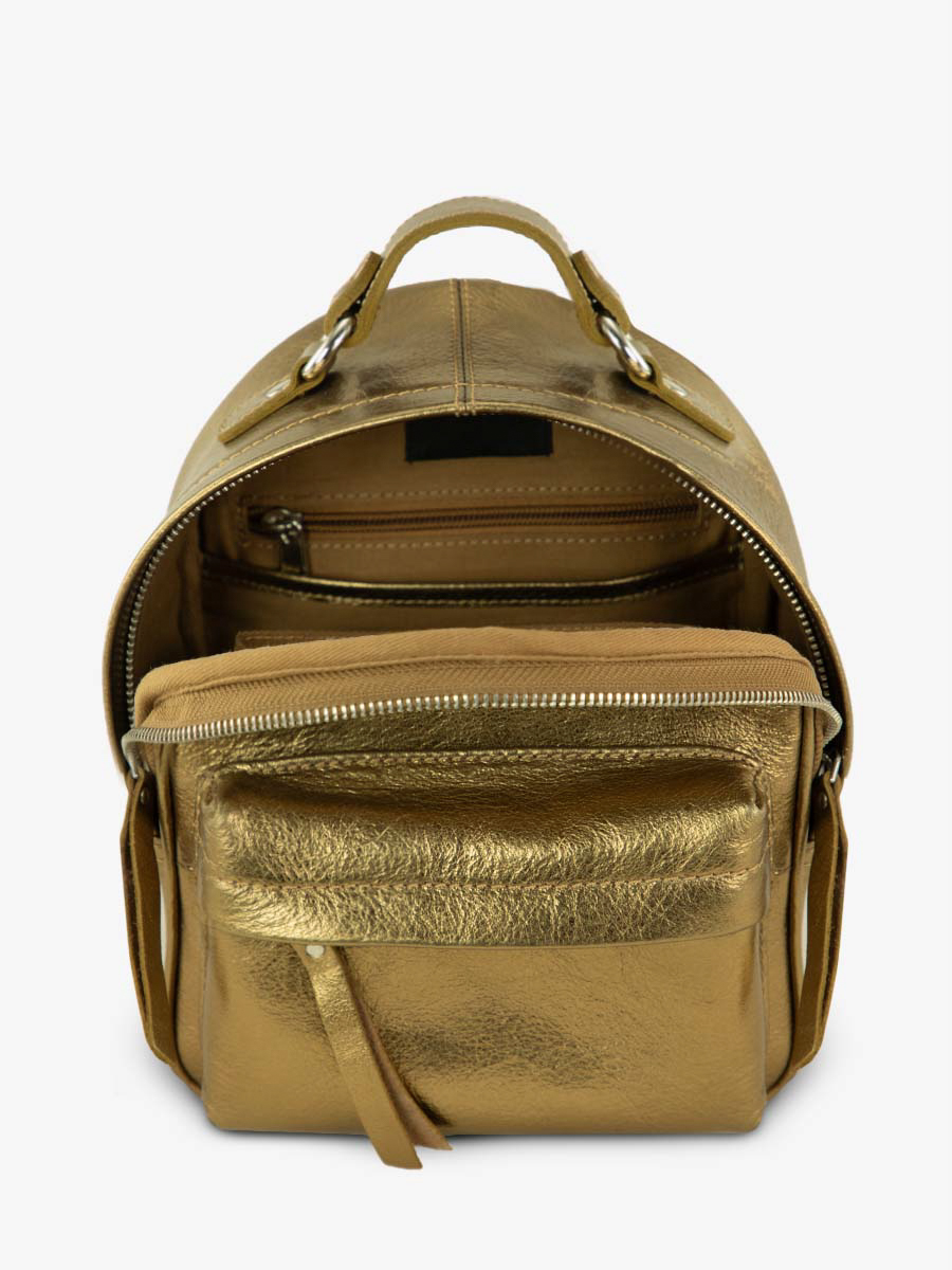 photo-vue-de-interieure-petit-sac-a-dos-cuir-femme-dore-lemini-intrepide-bronze-paul-marius-m37s-og