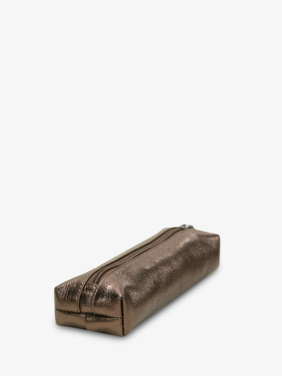trousse-stylo-ecolier-leplumier-cuivre-vue-cote-m57-c