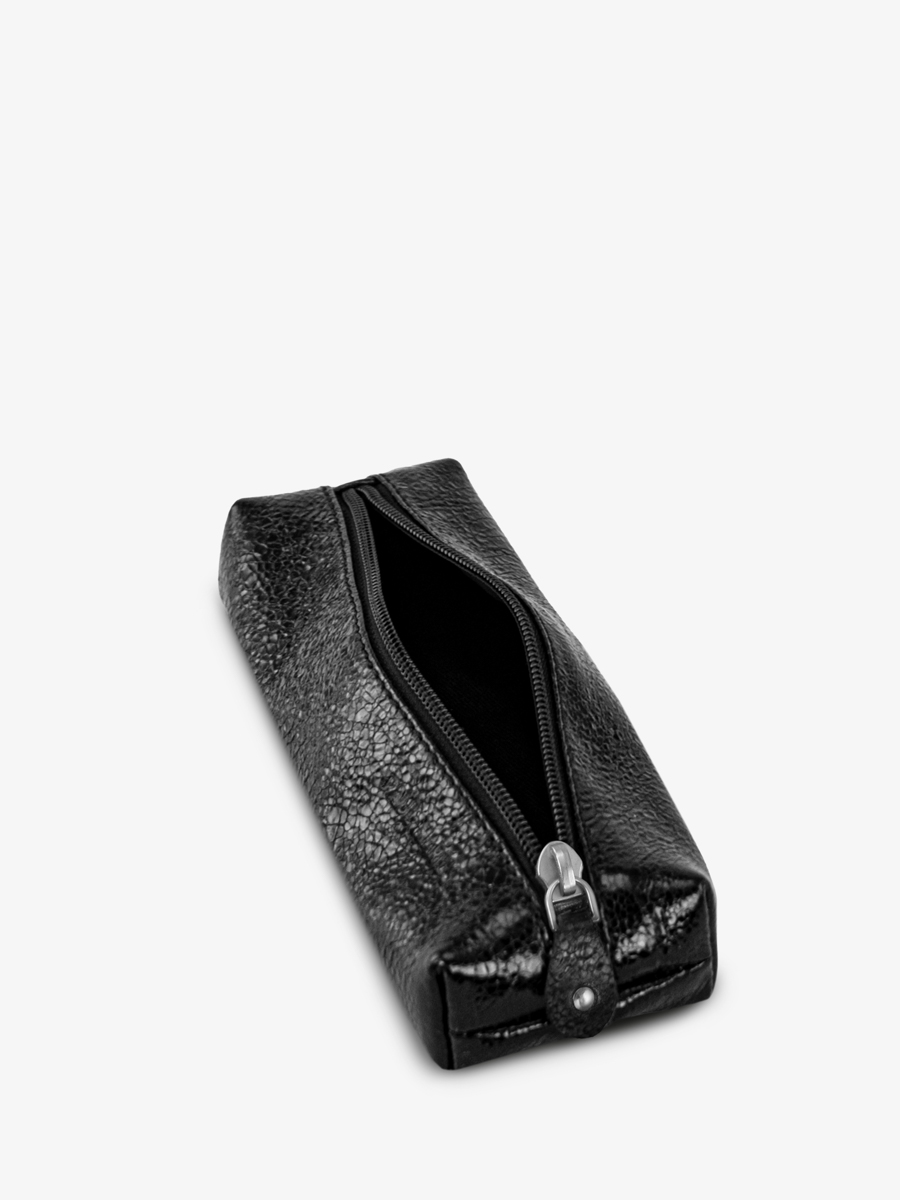 trousse-stylo-ecolier-noir-scintillant-leplumier-eclipse-vue-interieure-m57-m-b
