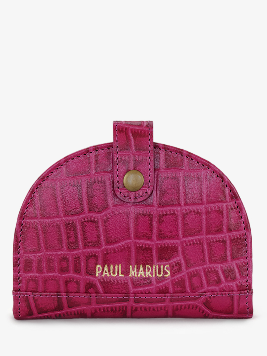 photo-vue-de-face-portefeuille-cuir-femme-leportefeuille-manon-n2-alligator-rose-paul-marius-m33-a-pi