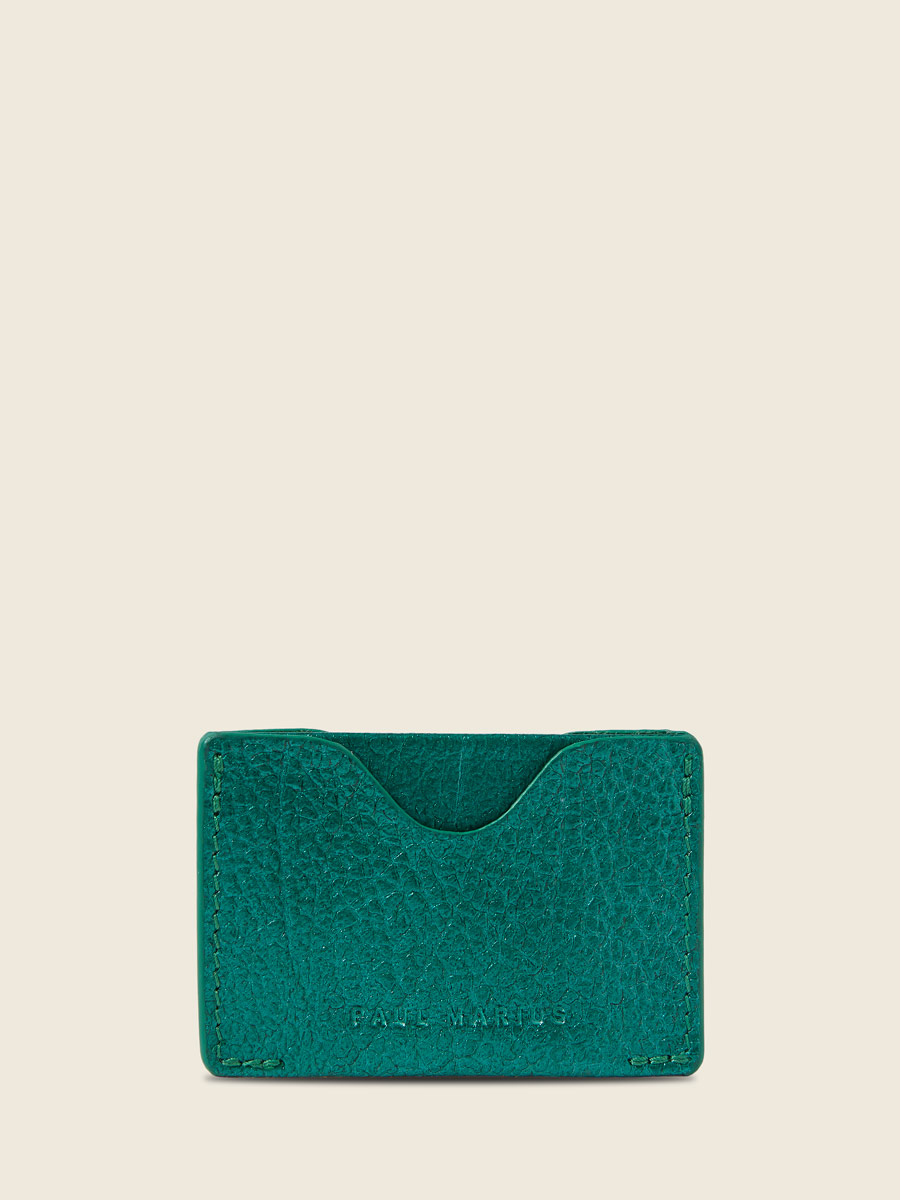 Portefeuille en cuir bleu LePorte-cartes Gabin - Star Lagon vue dos