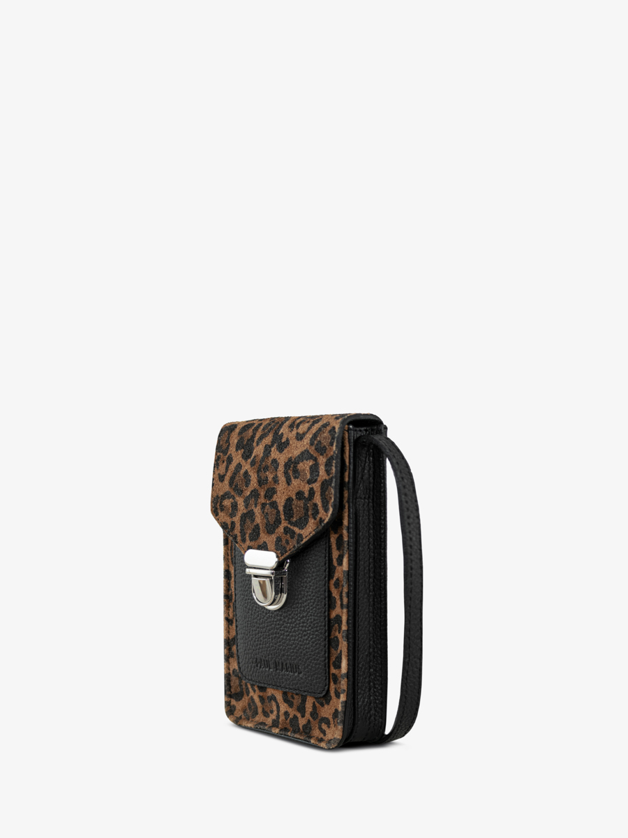 sac-telephone-cuir-leporte-telephone-leopard-noir-vue-cote-m88-lp-b