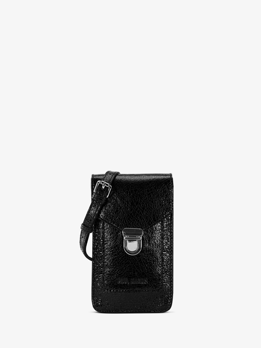 sac-telephone-cuir-noir-leporte-telephone-eclipse-vue-face-m88-m-b