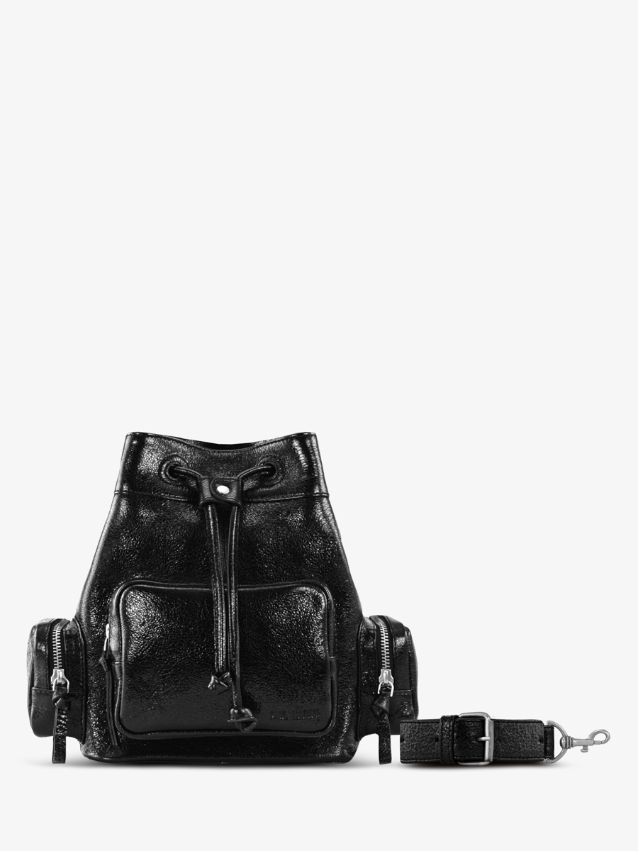 sac-seau-noir-scintillant-cuir-leseau-90s-eclipse-vue-face-w57-m-b