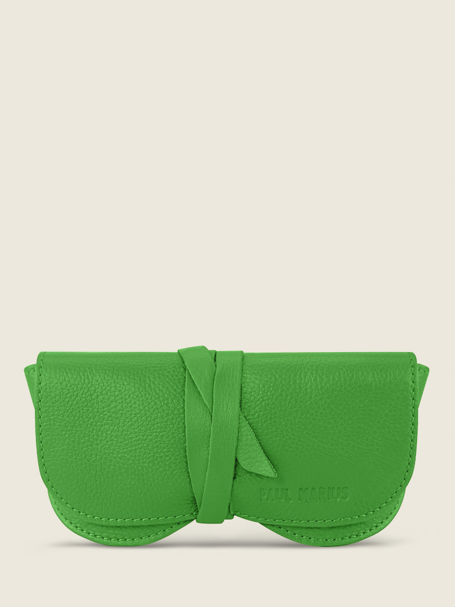 photo-vue-face-etui-a-lunettee-cuir-vert-letui-a-lunettes-sorbet-kiwi-paul-marius-m49-sb-gr