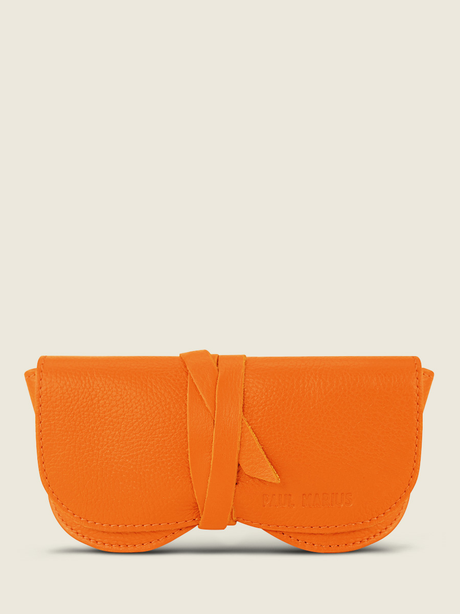 photo-vue-face-etui-a-lunettee-cuir-orange-letui-a-lunettes-sorbet-mangue-paul-marius-m49-sb-o