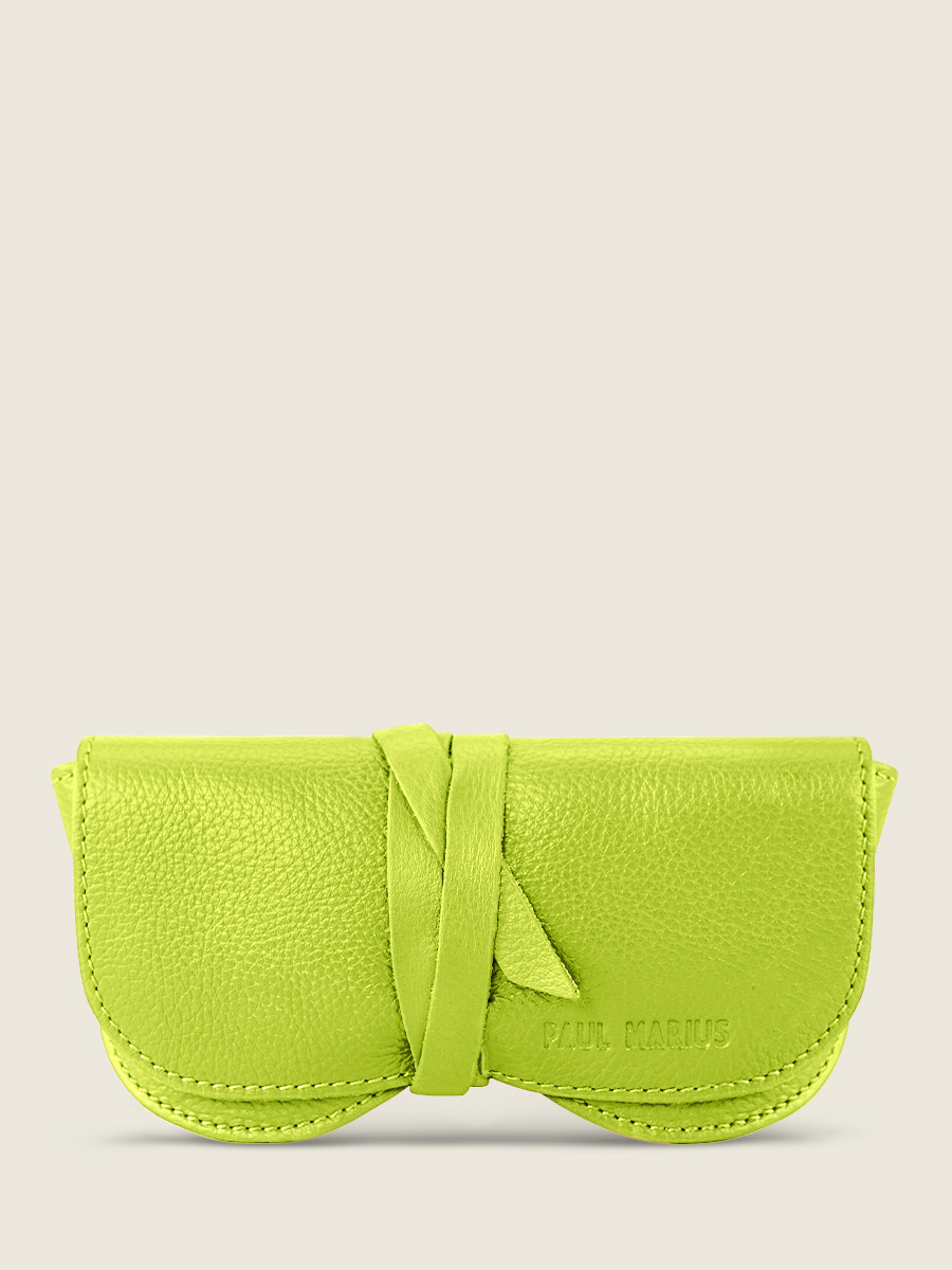 photo-vue-face-etui-a-lunettee-cuir-vert-letui-a-lunettes-sorbet-pomme-paul-marius-m49-sb-lgr