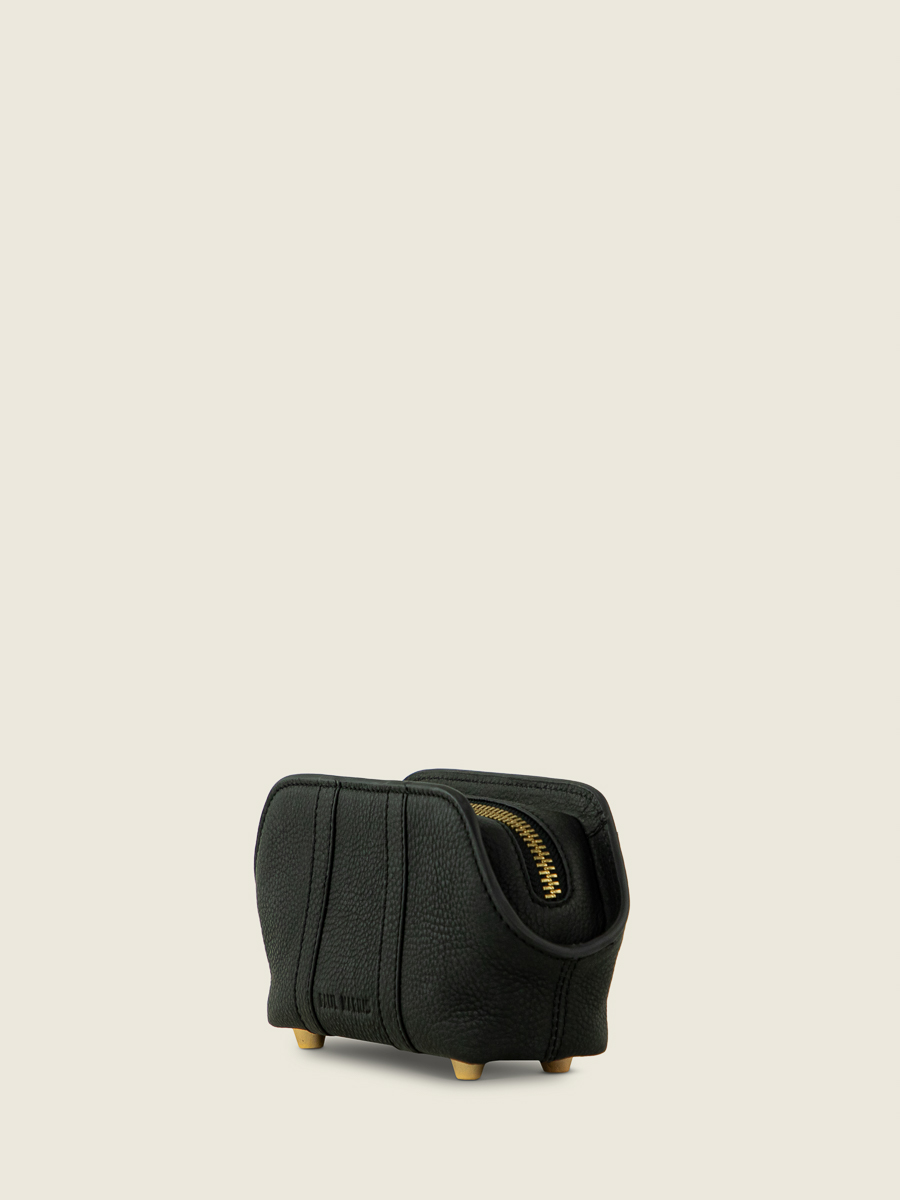 pochette-porte-monnaie-louis-noir-Charbon-vue-cote-m77-bm-b