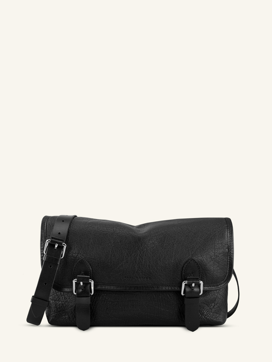 sac-bandouliere-cuir-loulou-noir-vue-face