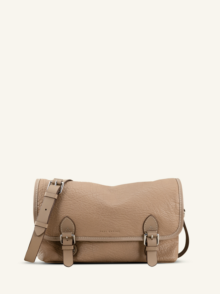 sac-bandouliere-cuir-loulou-taupe-vue-face