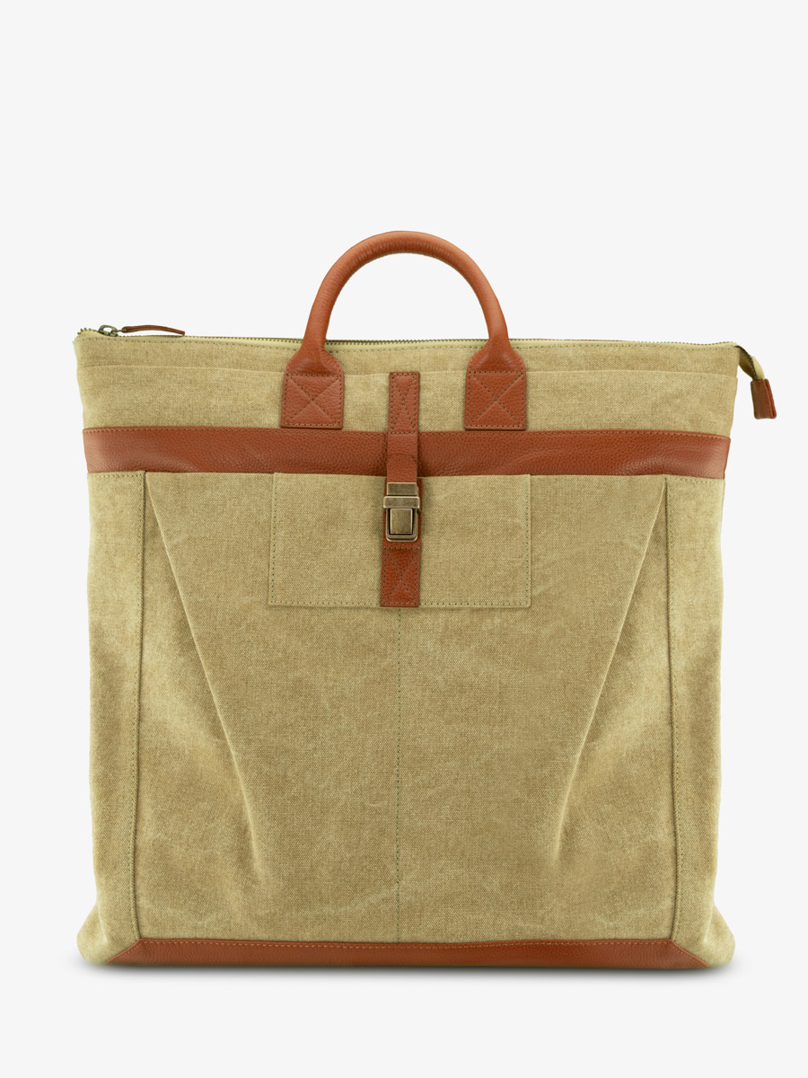 porte-documents-main-sac-a-dos-aviateur-cognac-toile-huile-vue-face-b07-oco-gc