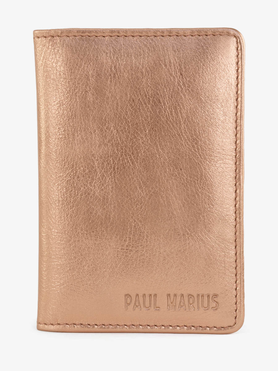 L Etui pour Passeport Or Rose protege passeport en cuir or rose PAUL MARIUS