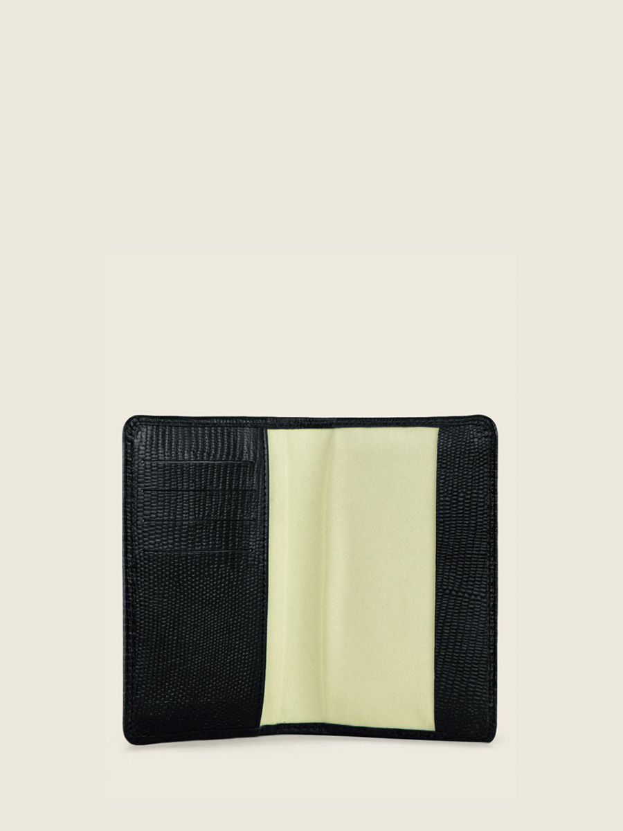photo-vue-interieur-etui-pour-passeport-cuir-noir-de-jais-etui-pour-passeport-1960-paul-marius-m64-l-b