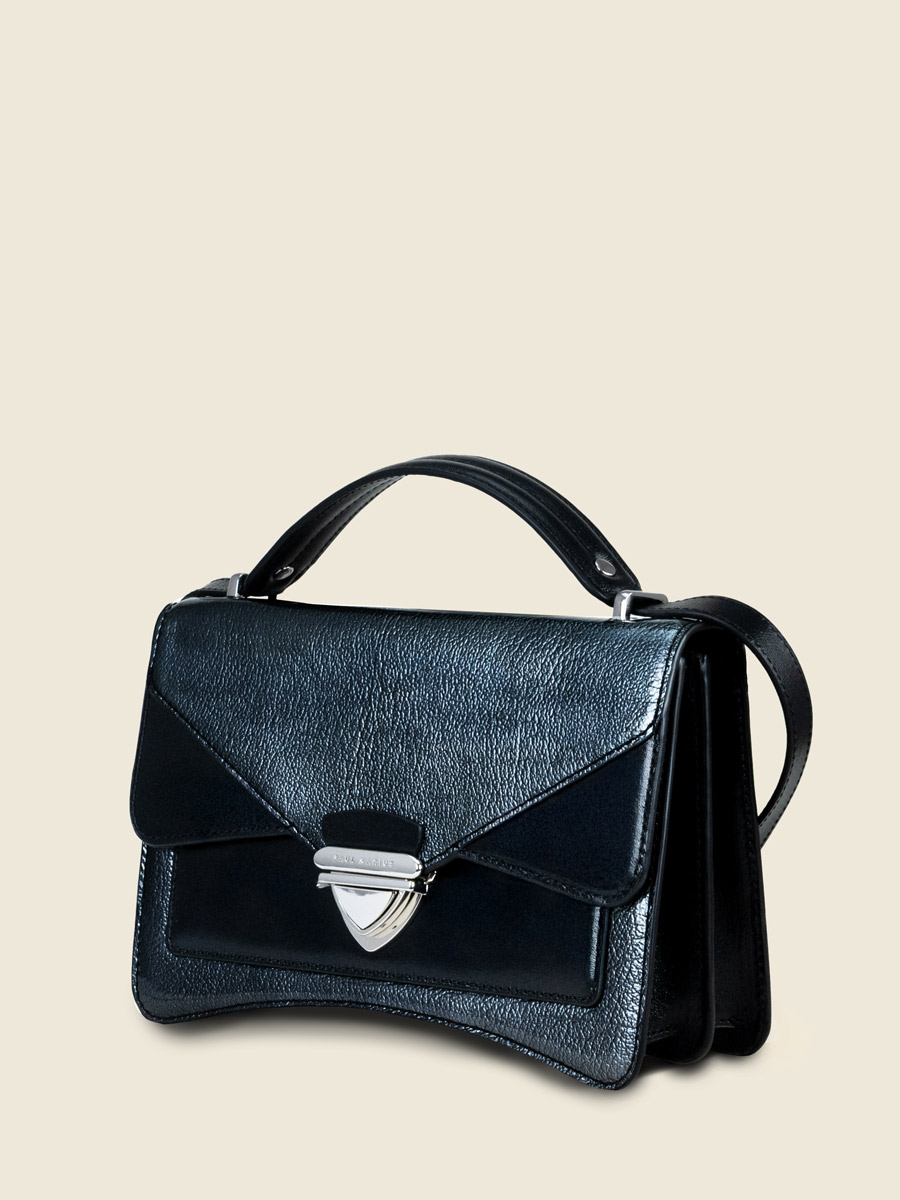 madame-george-sac-cuir-star-acier-femme-vue-cote-w63-st-gm