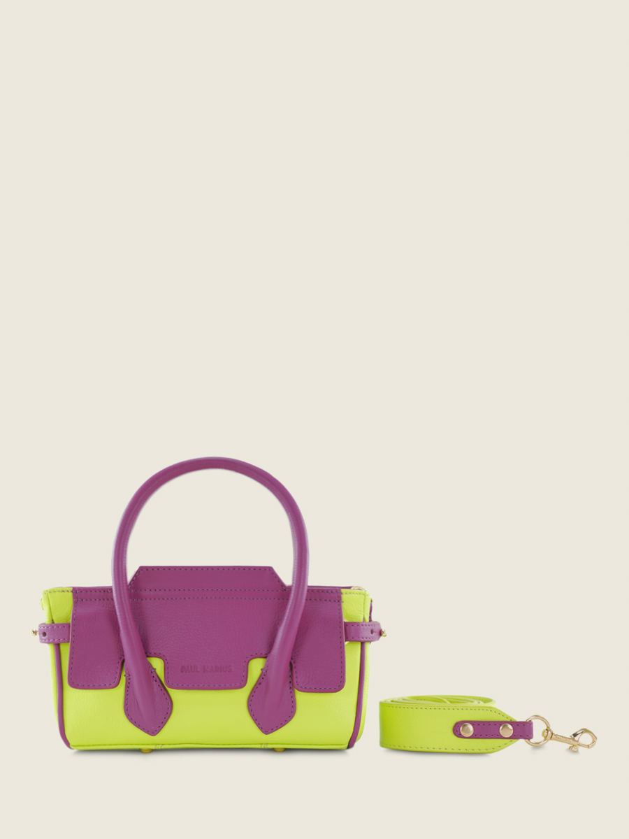 photo-vue-face-mini-sac-a-main-cuir-vert-violet-madeleine-xs-sorbet-pomme-cassis-paul-marius-w31xs-sb-lgr-p