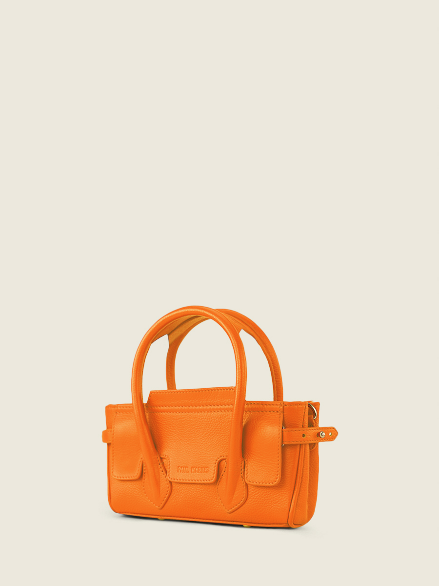 photo-vue-cote-mini-sac-a-main-cuir-orange-madeleine-xs-sorbet-mangue-paul-marius-w31xs-sb-o