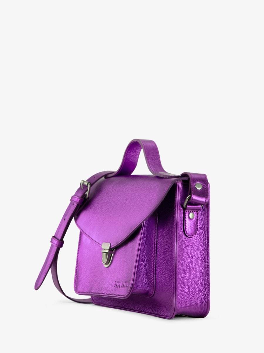 photo-vue-cote-sac-bandouliere-cuir-violet-metallise-mademoiselle-george-bonbon-paul-marius-w05-m-p