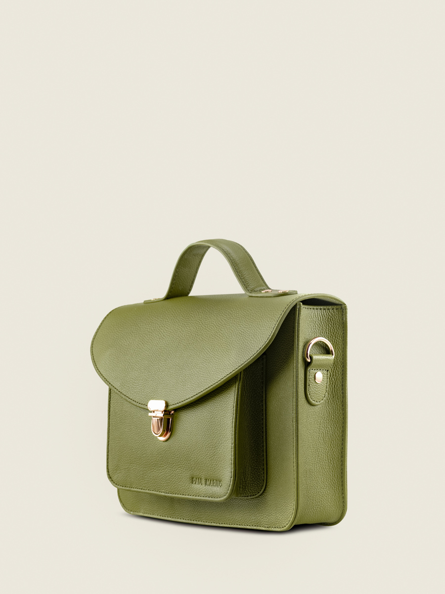 sac-bandouliere-cuir-mademoiselle-george-n2-vert-olive-vue-cote-w105-gr-o