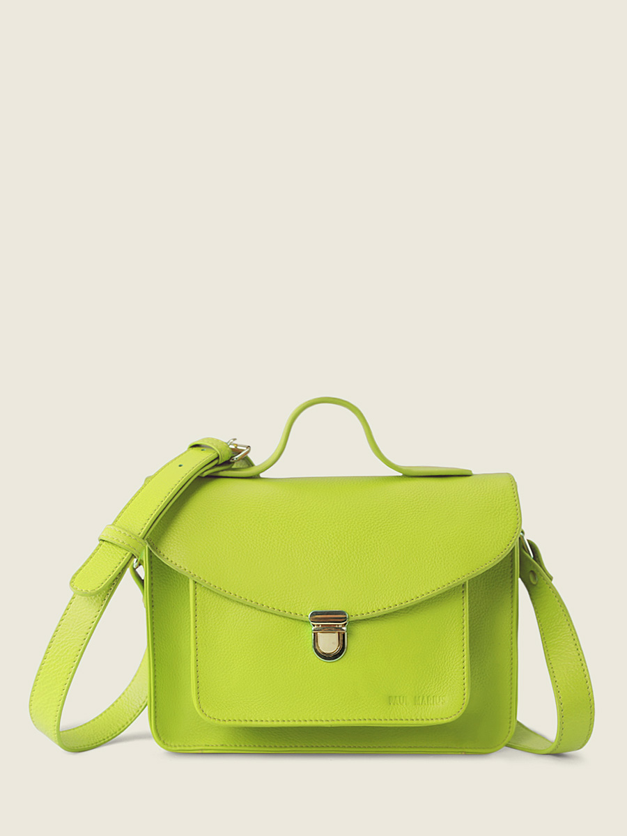 photo-vue-face-sac-bandouliere-cuir-vert-mademoiselle-george-sorbet-pomme-paul-marius-w05-sb-lgr