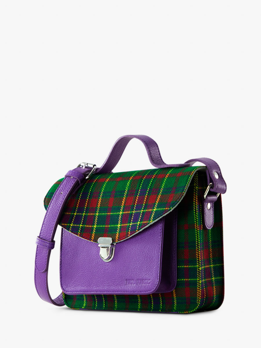 photo-vue-dos-sac-main-cuir-tissu-tartan-mademoiselle-george-versus-paul-marius-w05-sco-gr-p