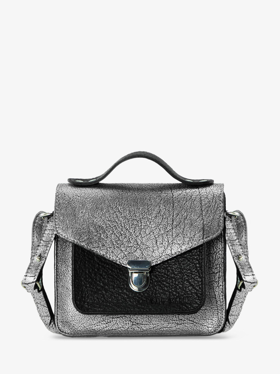 Sac paul marius mademoiselle george noir et argent deals