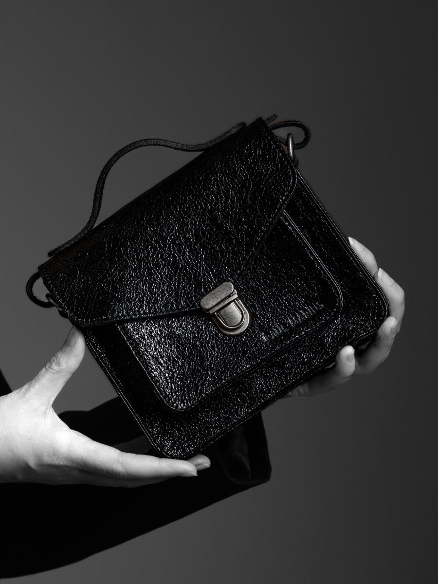 photo-vue-portee-sac-main-cuir-noir-scintillant-mademoiselle-george-xs-eclipse-paul-marius-w05xs-m-b