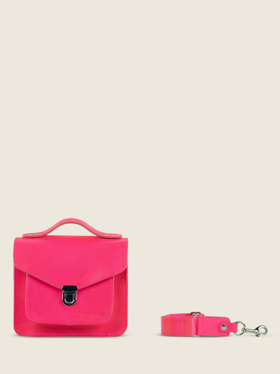photo-vue-face-sac-main-cuir-rose-mademoiselle-george-xs-neon-paul-marius-w05xs-ne-pi