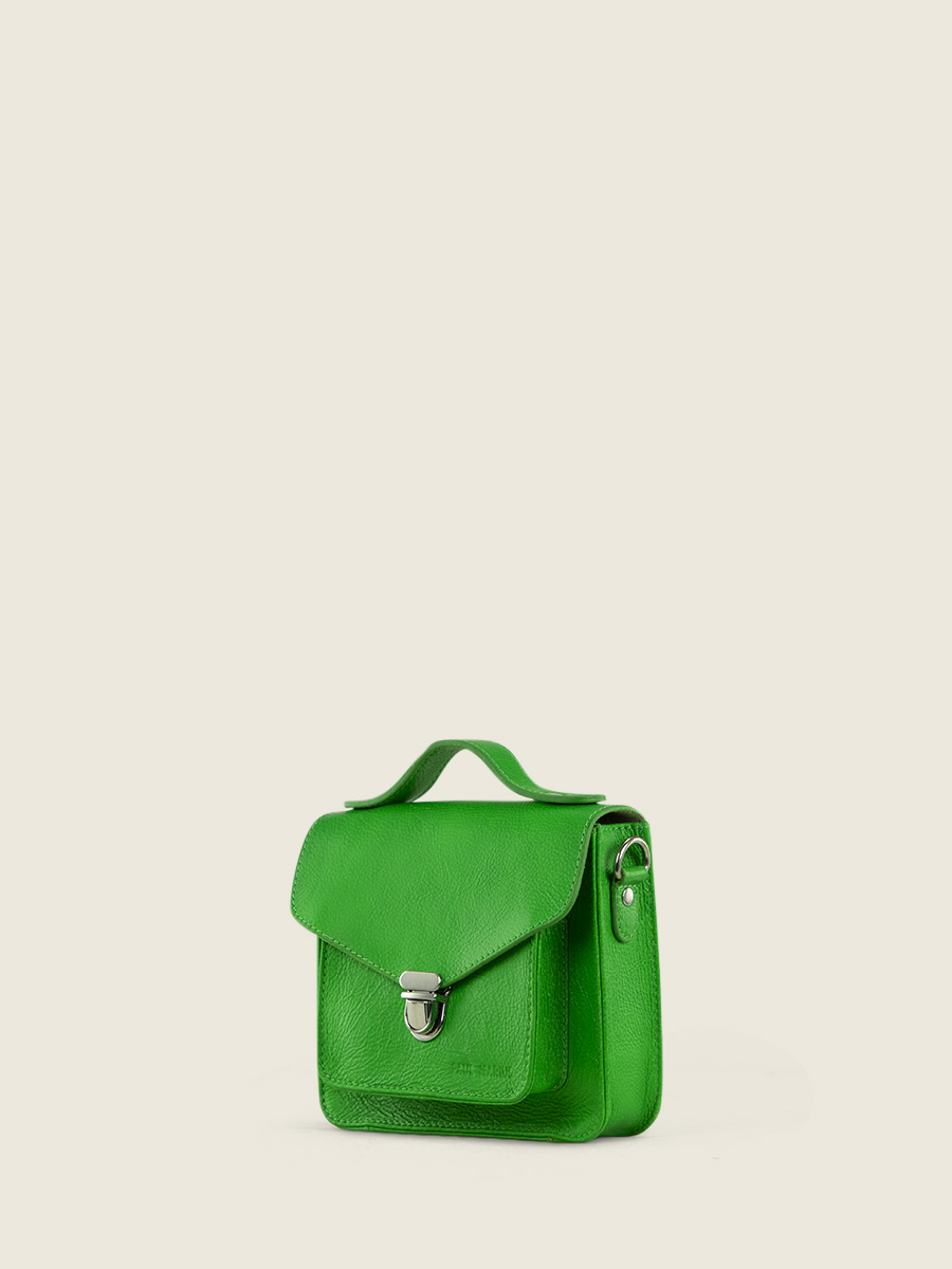 photo-vue-cote-sac-main-cuir-vert-mademoiselle-george-xs-neon-paul-marius-w05xs-ne-gr