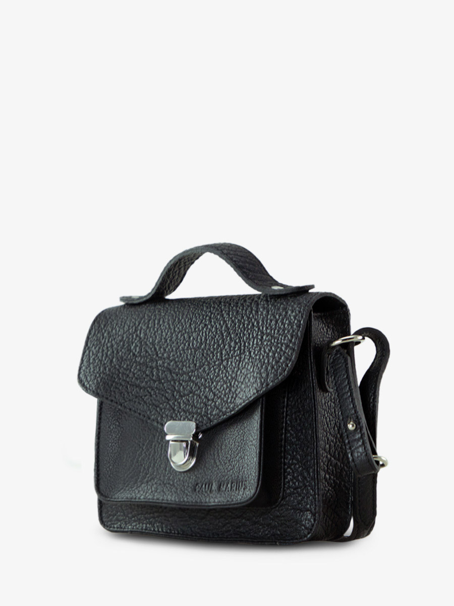 Sac paul marius mademoiselle george noir et argent deals
