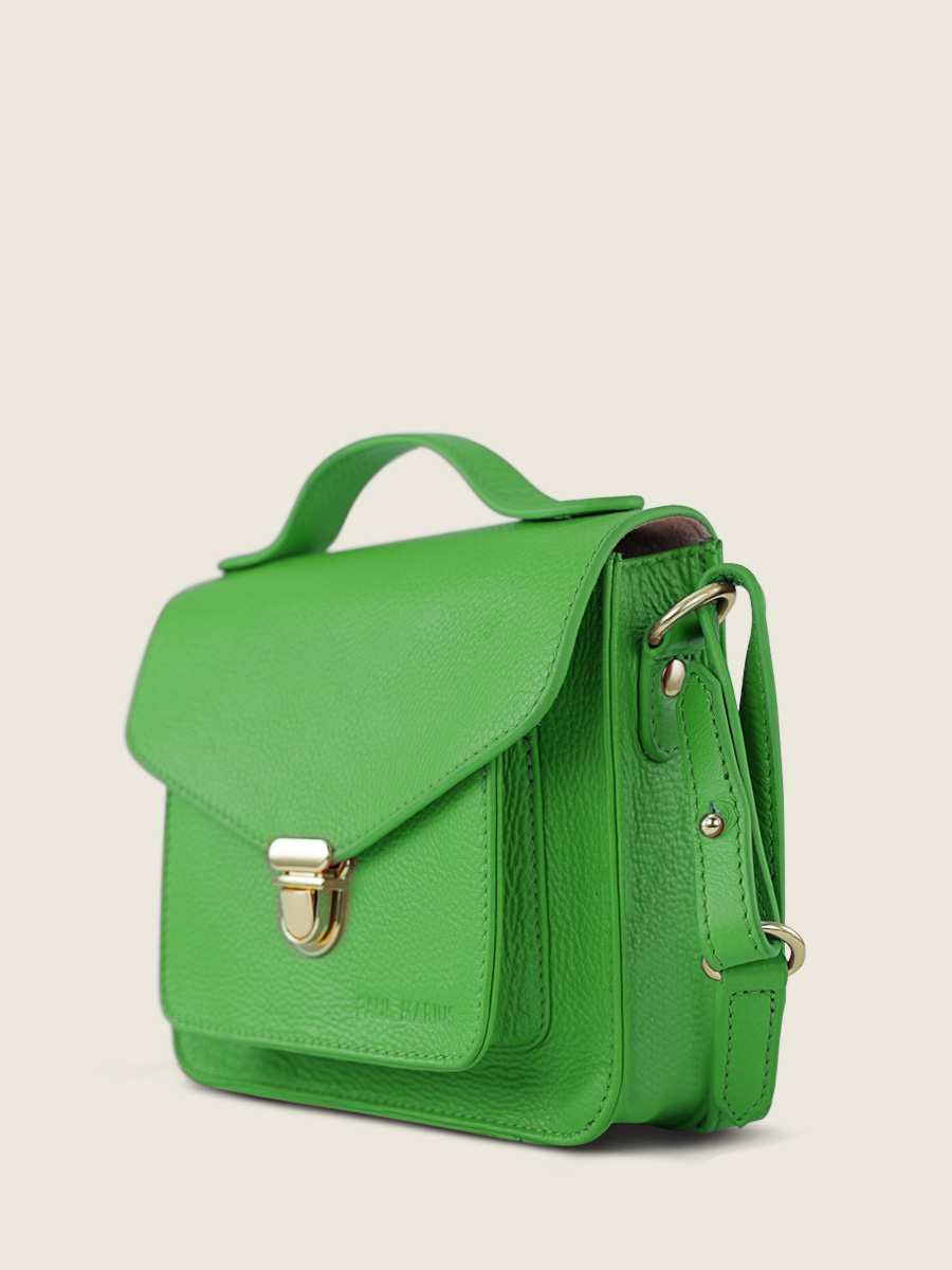 photo-vue-cote-mini-sac-bandouliere-cuir-vert-mademoiselle-george-xs-sorbet-kiwi-paul-marius-w05xs-sb-gr