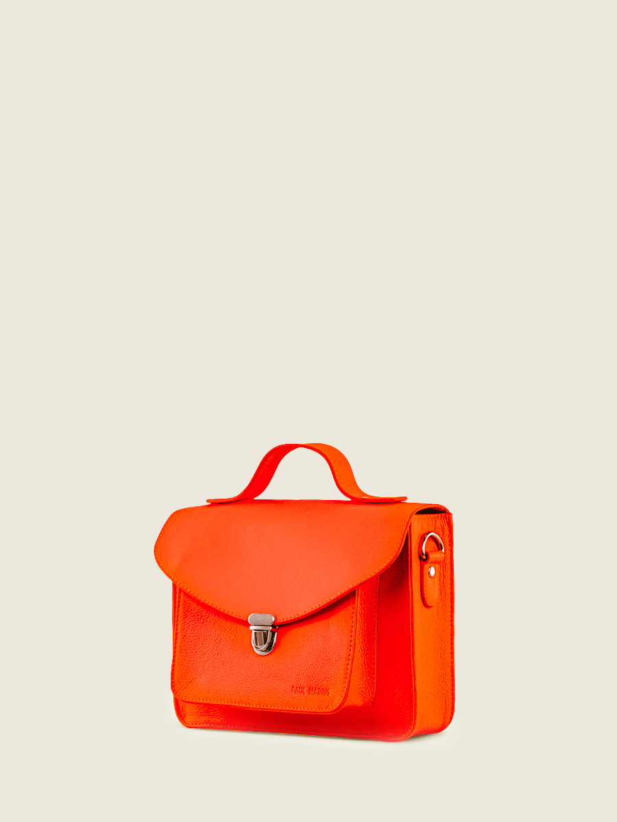 photo-vue-cote-sac-main-cuir-orange-mademoiselle-george-neon-paul-marius-w05-ne-o