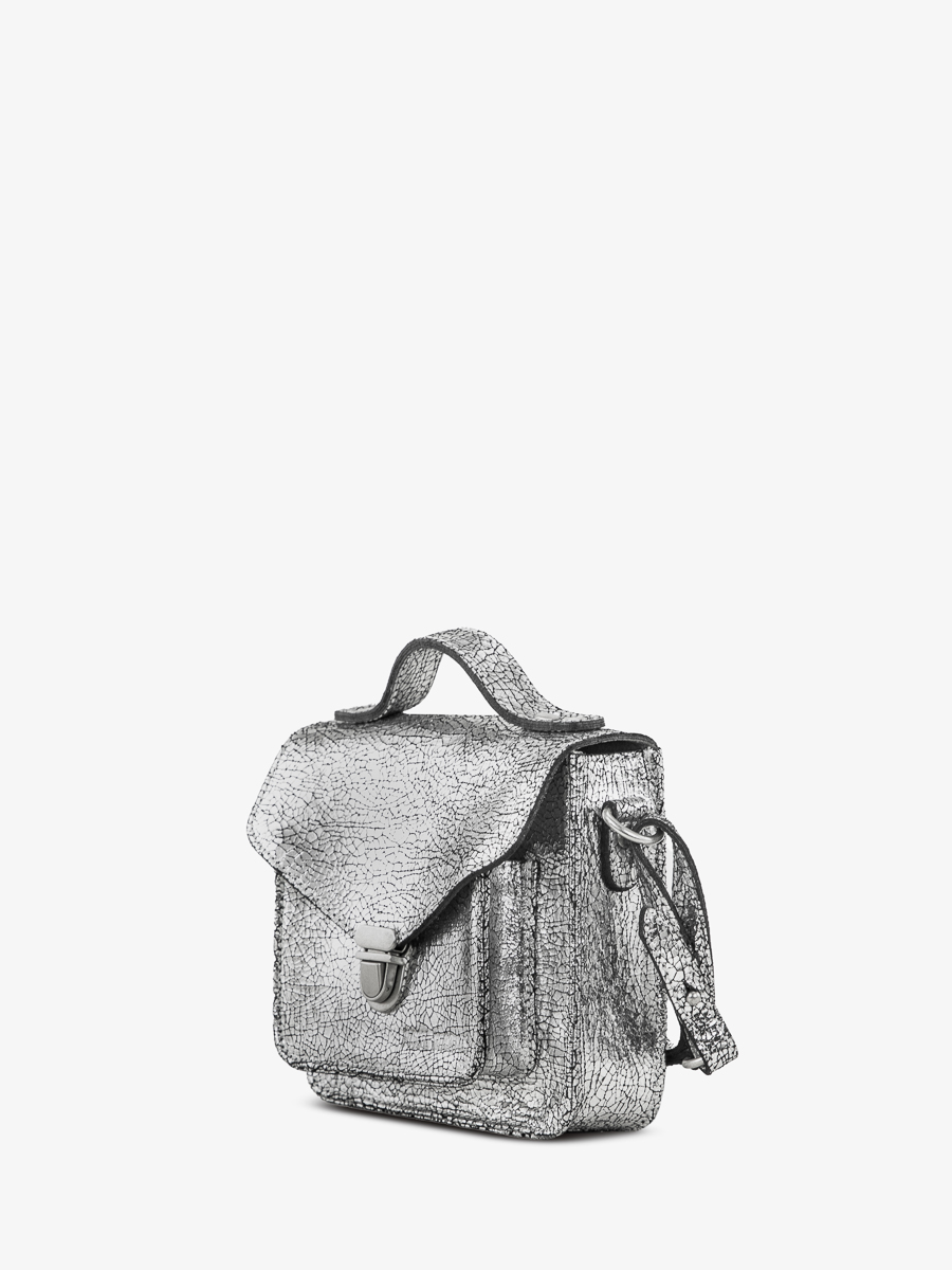  sac-main-mademoiselle-geroge-xs-miroir-argente-vue-cote-w05xs-mir