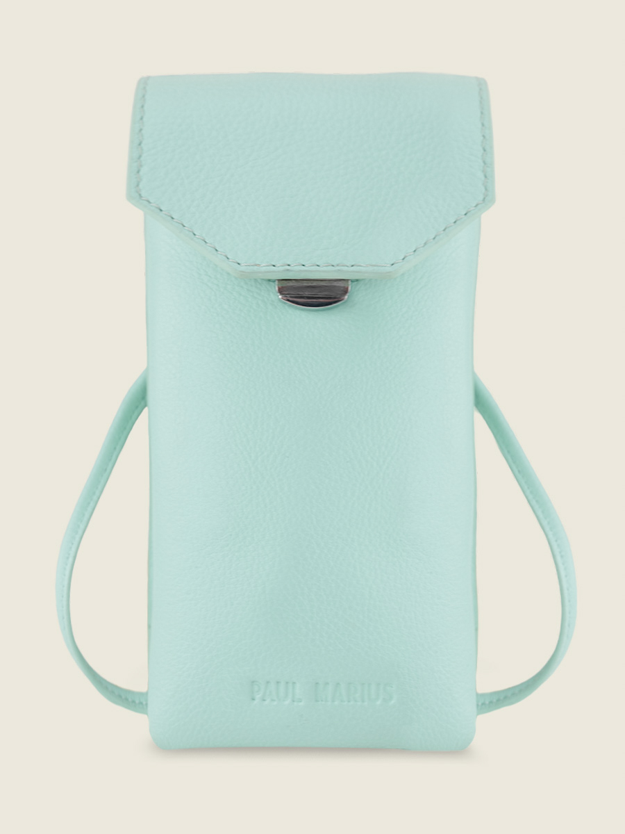 photo-vue-de-face-sac-telephone-cuir-bleu-eva-pastel-bleuet-paul-marius-m71-pt-blu