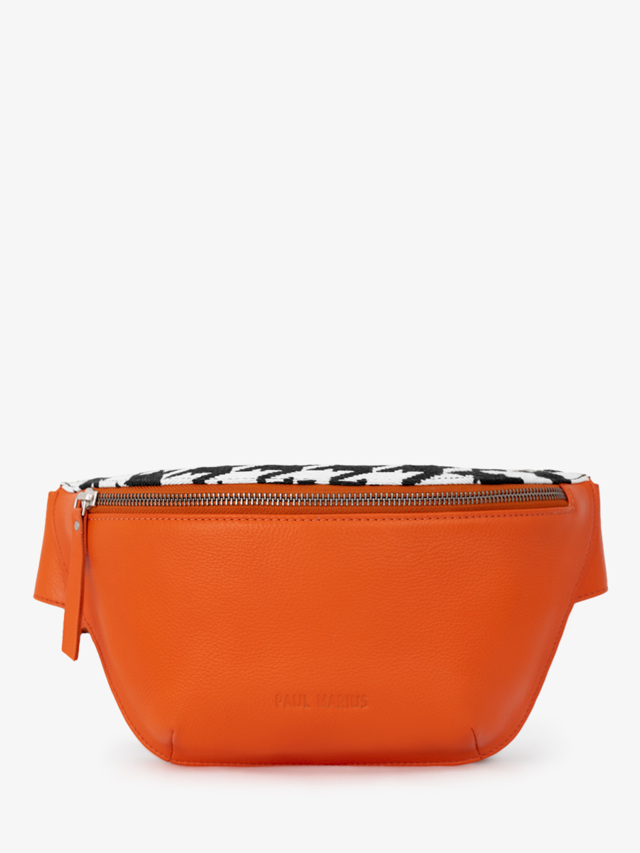 photo-vue-face-portee-sac-banane-cuir-orange-labanane-allure-orange-paul-marius-m503-hs2-o