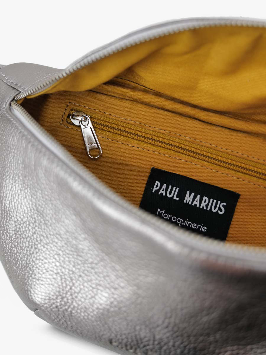 photo-vue-de-dos-mini-sac-banane-cuir-argente-femme-labanane-xs-acier-paul-marius-m503xs-gm