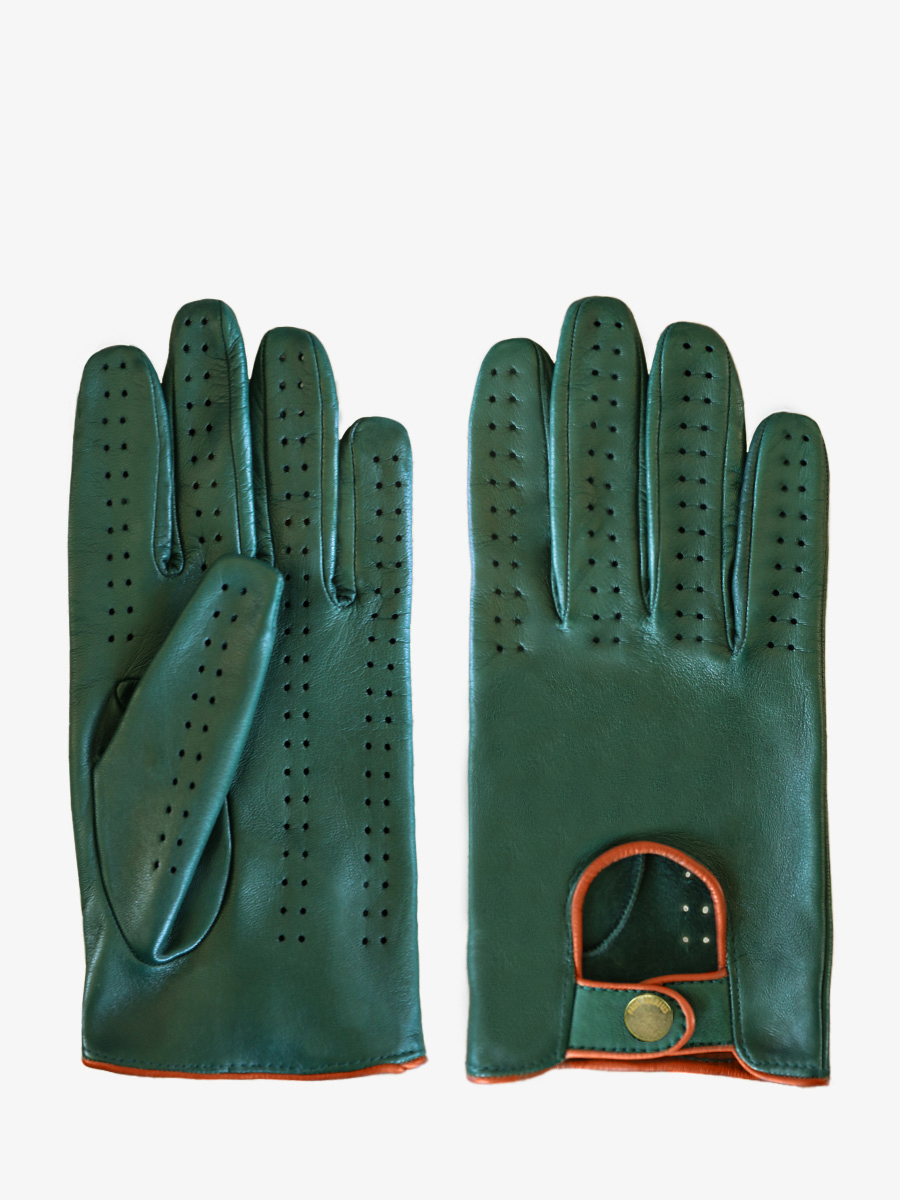 photo-vue-face-gants-pilote-cuir-vert-fonce-allure-paul-marius