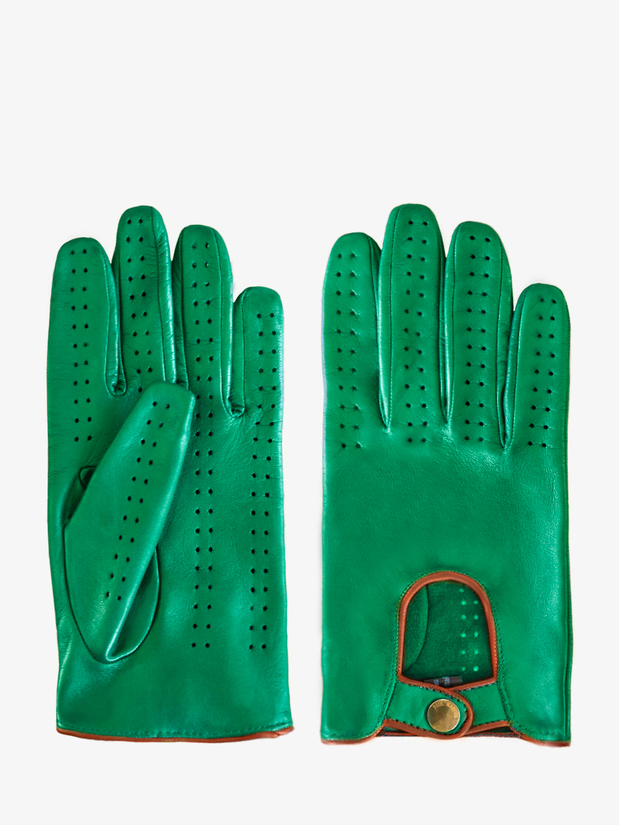 photo-vue-face-gants-pilote-cuir-vert-allure-paul-marius