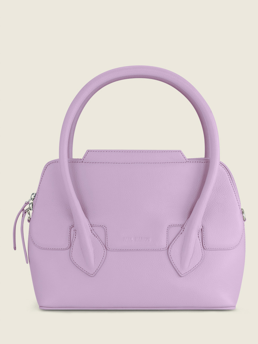 photo-vue-de-face-sac-main-cuir-violet-gisele-s-pastel-lilas-paul-marius-w32s-pt-p