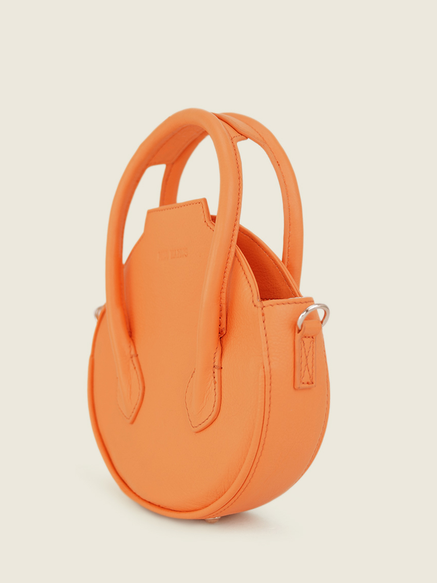 photo-vue-de-cote-sac-main-cuir-orange-aline-pastel-abricot-paul-marius-w34-pt-o