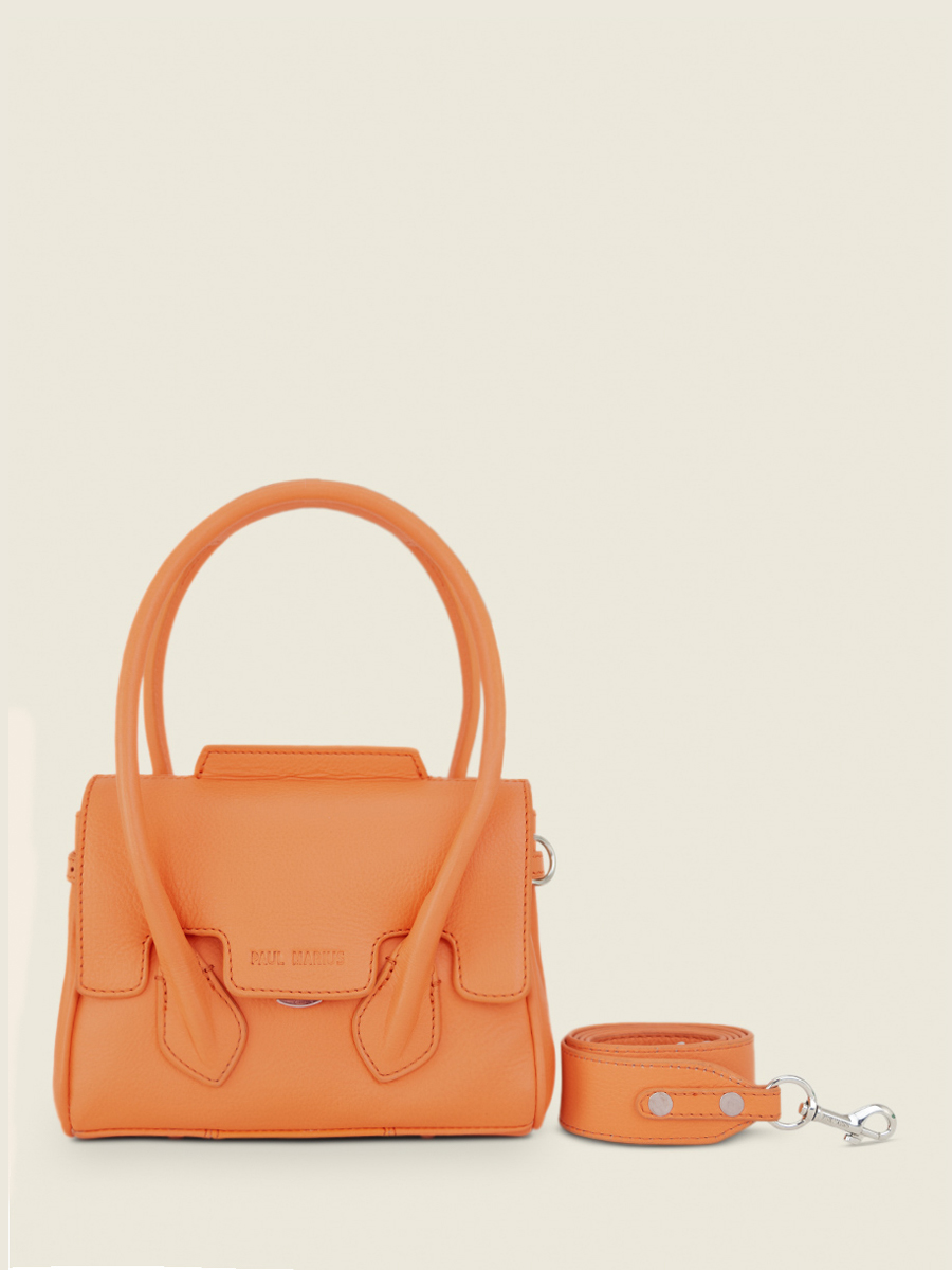 photo-vue-de-cote-mini-sac-main-cuir-orange-colette-xs-pastel-abricot-paul-marius-w28xs-pt-o