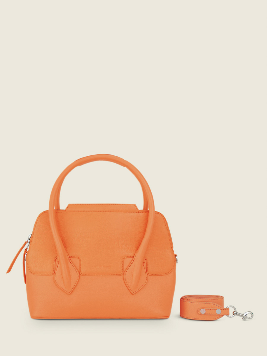 photo-matiere-sac-main-cuir-orange-gisele-s-pastel-abricot-paul-marius-w32s-pt-o