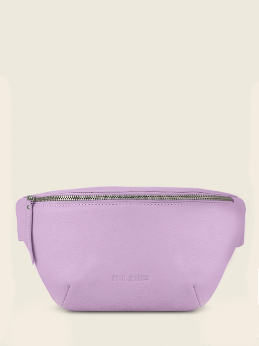 photo-vue-de-cote-sac-banane-cuir-violet-labanane-pastel-lilas-paul-marius-m503-pt-p