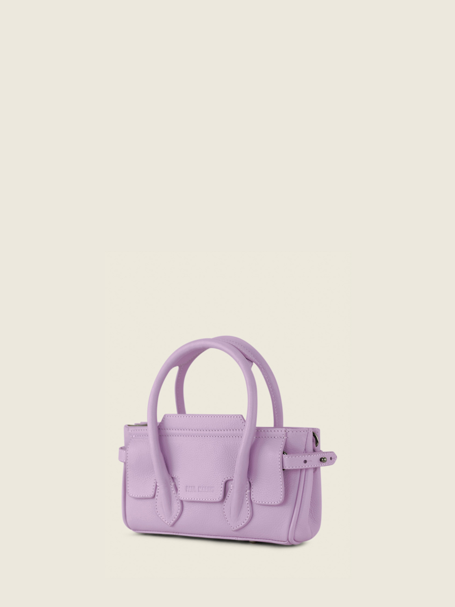 photo-vue-de-cote-mini-sac-main-cuir-violet-madeleine-xs-pastel-lilas-paul-marius-w31xs-pt-p