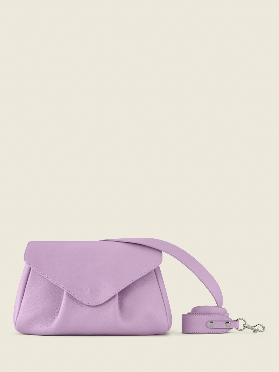 photo-vue-de-face-sac-bandouliere-cuir-violet-suzon-m-pastel-lilas-paul-marius-w25m-pt-p